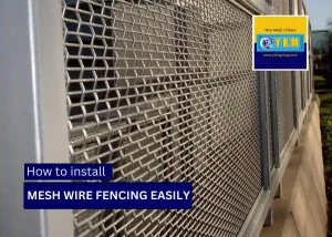 how to install Mesh Wire Fencing Easily