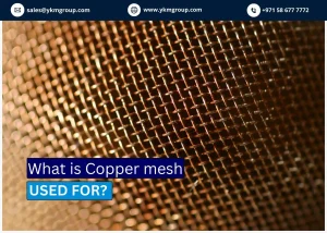 What is copper mesh used for