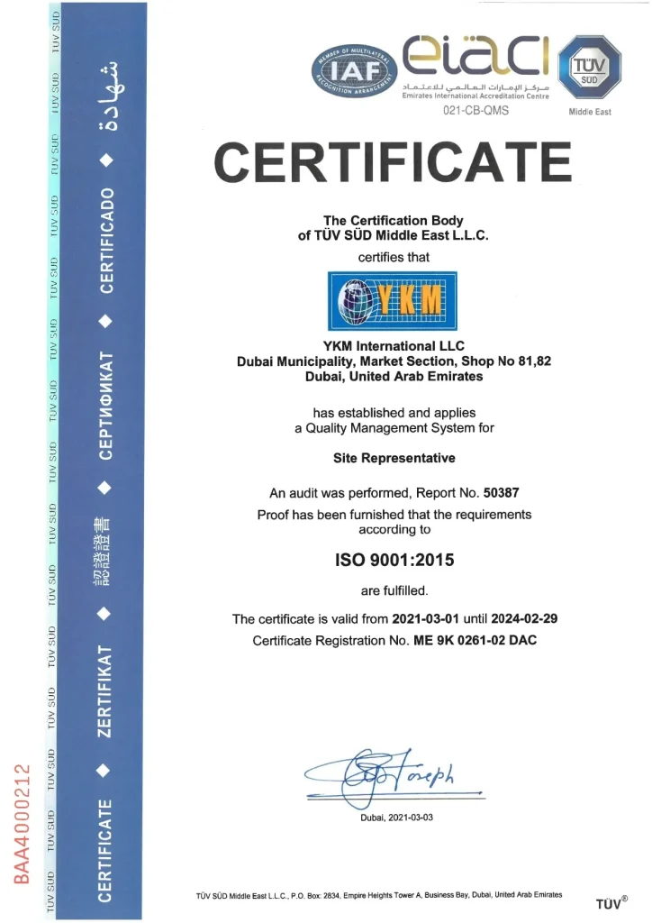 YKM الدولية ذ م م ممثل الموقع ذ م م - ISO 9001.2015 - 2021-03-01 حتى 2024-02-29 S2_page-0001-min